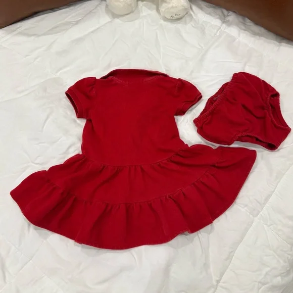 Ralph Lauren Infant Set - Dresses, Romper, Cardigan, & Shirt (Size 6M)